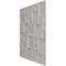 Ekena Millwork 19 5/8in. W x 19 5/8in. H Modern Square EnduraWall Decorative 3D Wall Panel Covers 2.67 Sq. Ft. WP20X20MSBCR - alternate 4